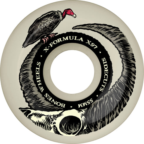 Bones - Floor Horns V5 Sidecut X-Formula 97a Wheels (52mm/55mm)